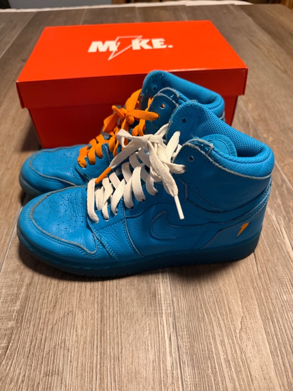 Nike Air Jordan 1 Retro High OG Gatorade Blue Lagoon sneakers
